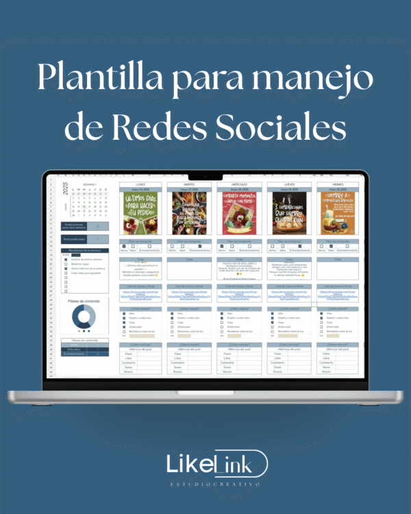 Plantilla para Redes Sociales
